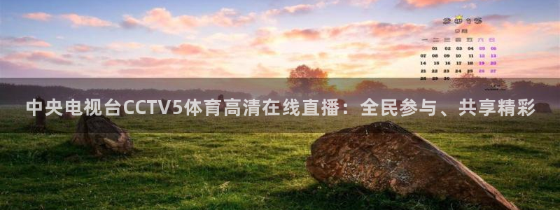 乐球nba免费直播：中央电视台CCTV5体育高清在线直播：全民参与、共享精彩